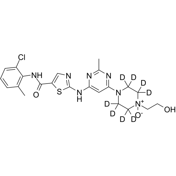 Dasatinib N-oxide-d8 (Dasatinib N-oxide-d8) 1189988-36-0